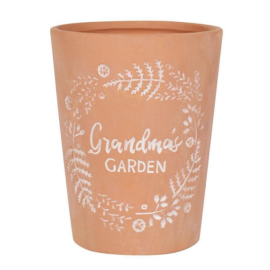 Grandma's Garden Terracotta Plant Flower Herb Pot - Home Inspired Gifts
