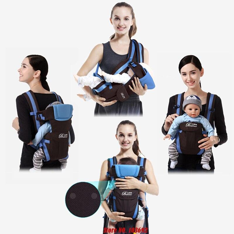 Multifunctional 4 in 1 Baby Carrier Sling - Portable Comfortable Infant Backpack