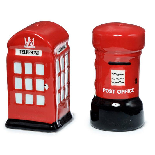 Telephone and Letterbox London Souvenir Salt and Pepper Set Shakers - Home Inspired Gifts