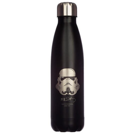 The Original Stormtrooper Stainless Steel Black Insulated Drinks Bottle - Kporium Home & Garden
