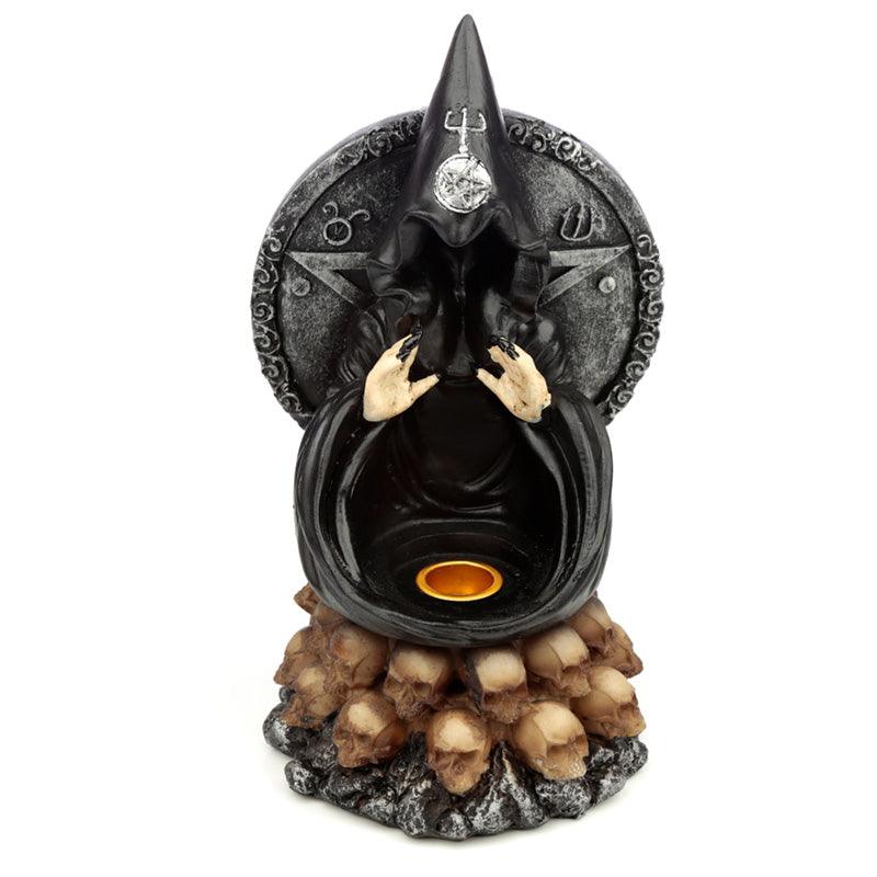 Black Magic with Multi Skulls Backflow Incense Burner Home Fragrance - Home Inspired Gifts