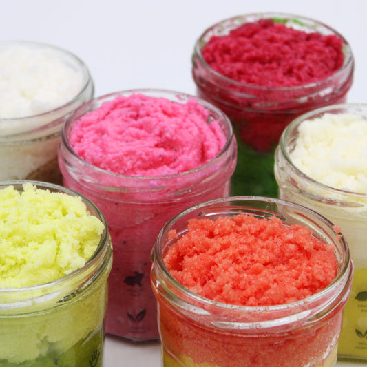 Cocktail Fragranced Sugar Body Scrub with Shea Butter Jar 300g - Home Inspired Gifts