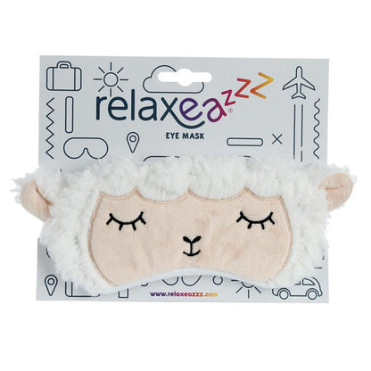 Fun Eye Mask - Plush Sheep Travel Sleeping Aid - Home Inspired Gifts