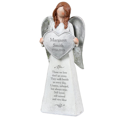 Personalised Memorial Angel Figurine Remembrance Ornament - Kporium Home & Garden