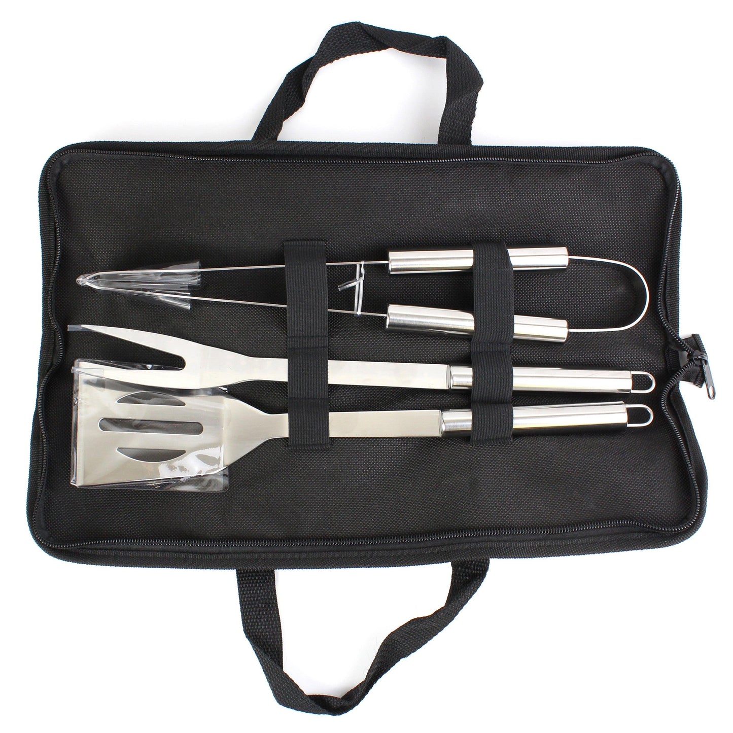 Personalised Classic Stainless Steel Utensils BBQ Kit Storage Bag - Home Inspired Gifts