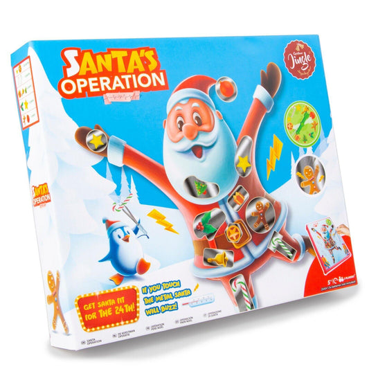 Santas Operation Festive Board Games for Kids Families - Home Inspired Gifts