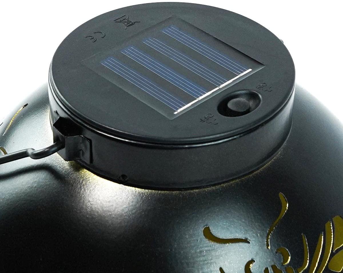 Solar Powered LED Bee Outdoor Garden Lantern, 19cm - Home Inspired Gifts