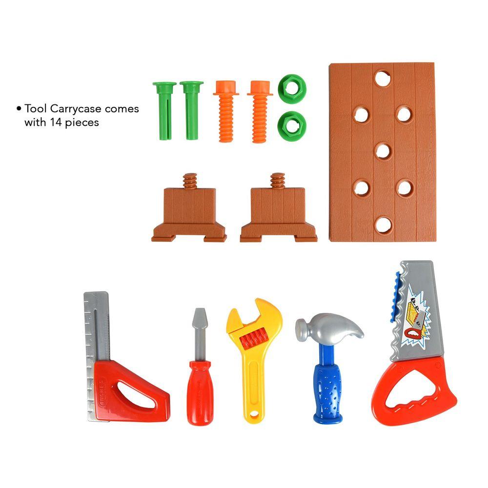 13pcs Kids DIY Portable Tool Set Carry Case Activity Play Set Toy - Home Inspired Gifts