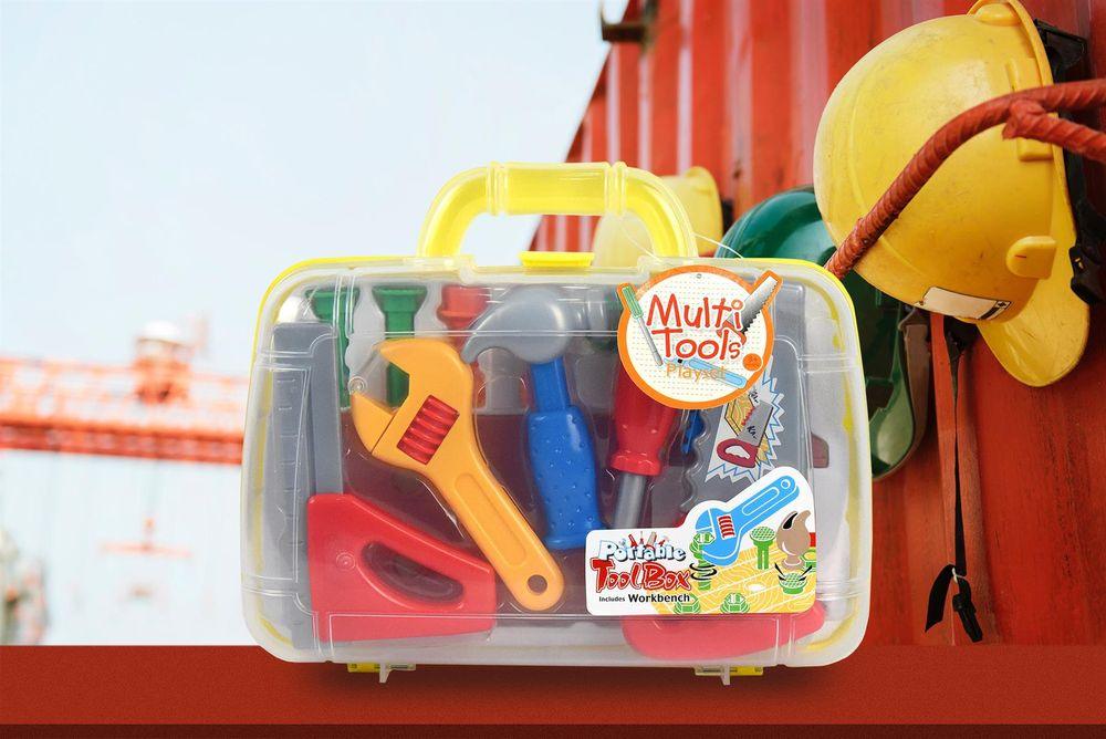 13pcs Kids DIY Portable Tool Set Carry Case Activity Play Set Toy - Home Inspired Gifts