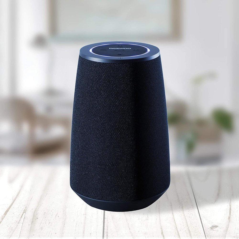 Daewoo Voice Assistant Bluetooth Speaker 5W Audio Portable - Blue - Home Inspired Gifts